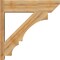 Ekena Millwork Balboa Slat Rough Sawn Outlooker, Western Red Cedar, 8"W x 30"D x 30"H OUT08X30X30BOA06RWR - alternate 2
